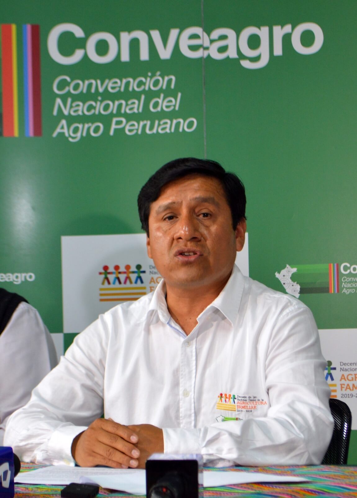 presidente de Conveagro, Sr. Anaximandro Rojas Gil