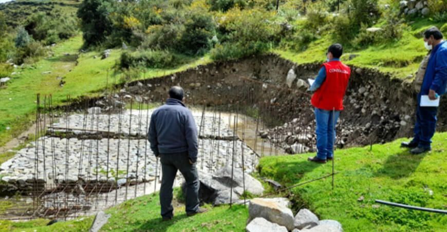 Apurímac Paralización y deficiencias en la construcción de la obra de riego en Coyllurqui