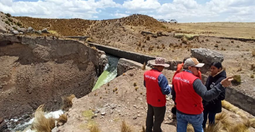 Transfirieron S/3.9 millones del proyecto Majes Siguas para otros fines Contraloría