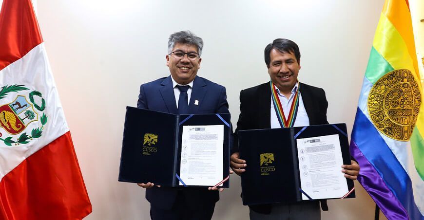 Convenio Proyecto de riego en Cusipata Cusco Perú
