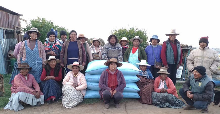 Apoyan a más de 30 000 productores frente al déficit hídrico en Puno Perú