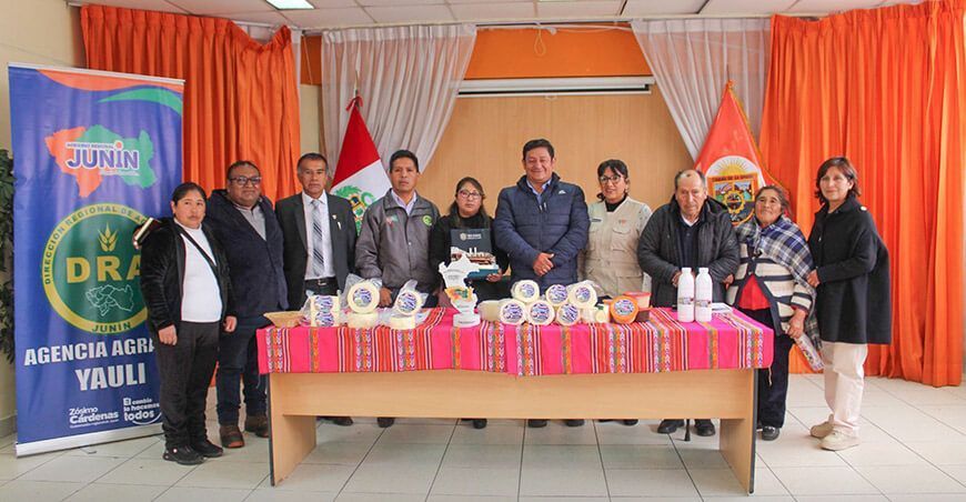 Asociación agropecuaria de Yauli recibe oficialmente su marca colectiva de Indecopi Junín Perú