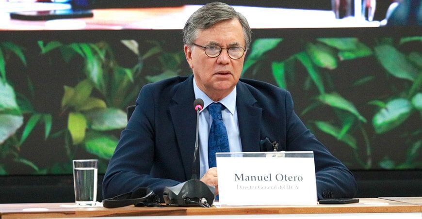 Manuel Otero, director general del IICA