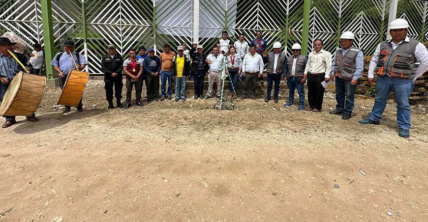 Comienzan las obras de riego para impulsar la agricultura en Pacatqui en Ancash Perú