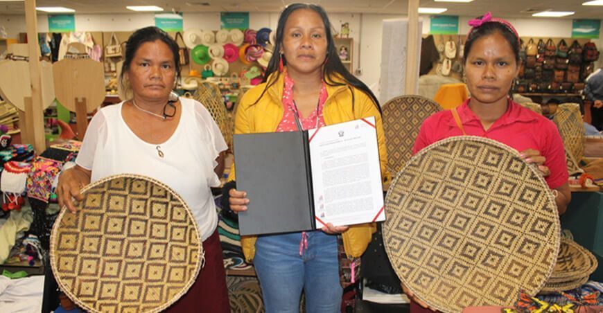 Declaran Patrimonio Cultural Nacional los conocimientos y técnicas de tejido del pueblo Bora Perú
