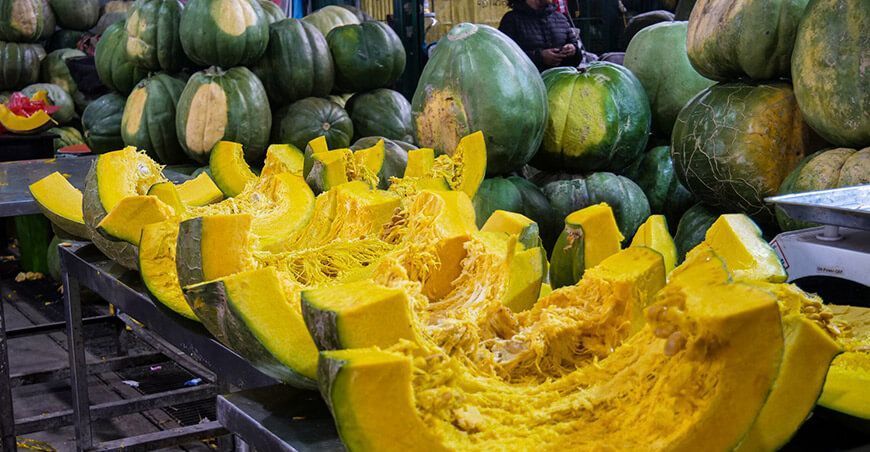 Índice de precios al productor del sector agropecuario en los mercados mayoristas zapallo Perú