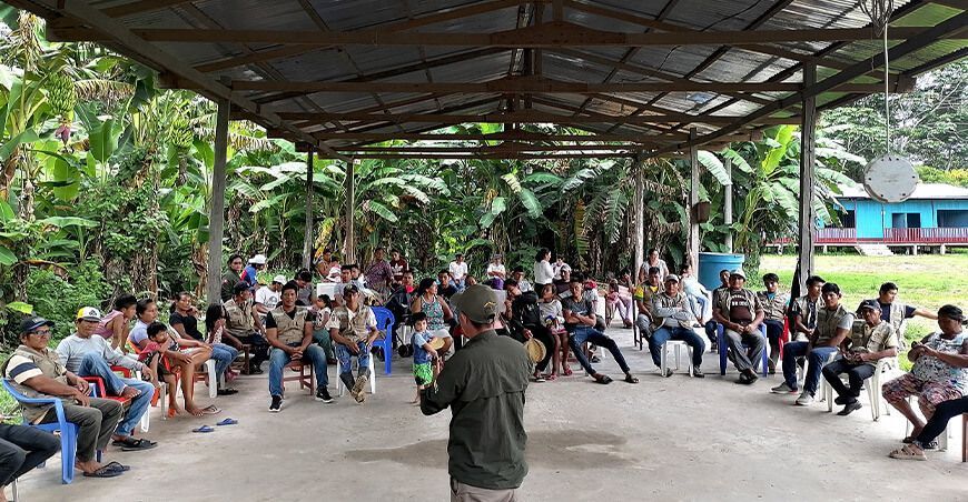 Más de 350 familias elaboran planes de vida para 6 comunidades nativas de la Reserva Nacional Pacaya Samiria