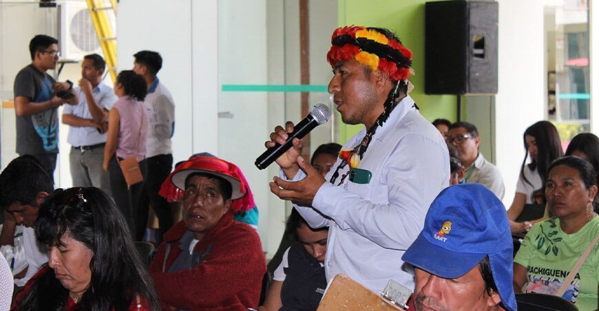 Encuentro Nacional de Planes Vida: Diálogo interactivo entre líderes indígenas y autoridades 
