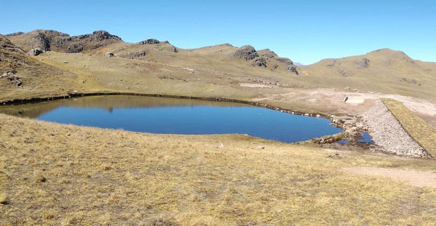 Sierra Azul qochas Ayacucho Perú