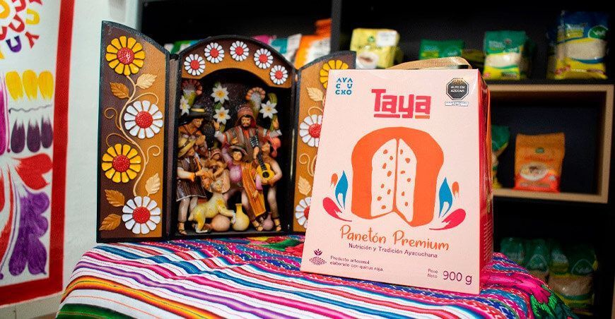 “Taya” Innovador panetón con quinua roja Ayacucho Perú