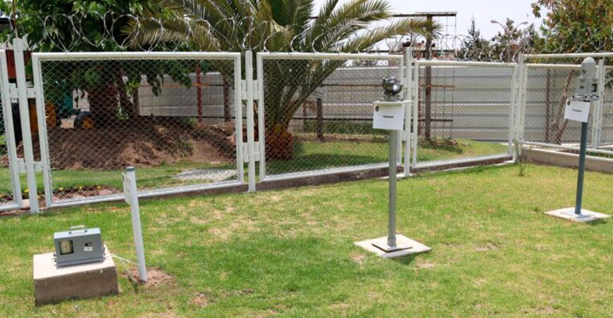 La UNSA pone en funcionamiento una estación agrometeorológica