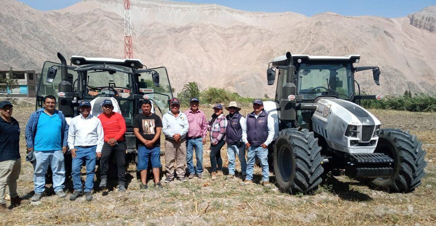 Adquieren maquinaria agrícola para potenciar la producción en Arequipa