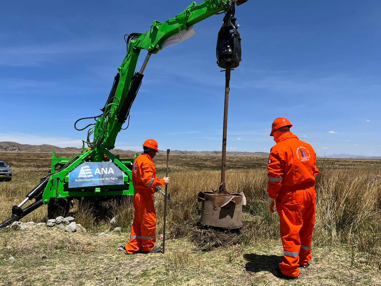 383 pozos de agua para enfrentar el déficit hídrico 