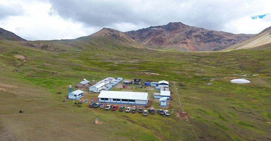 Centro de Producción de Reproductores de alpacas Puno Perú 