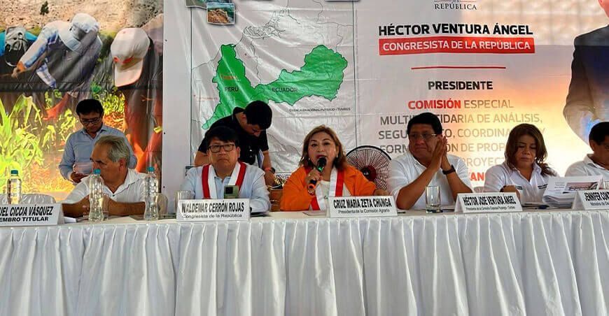 Comisión Agraria realizó audiencia pública en Tumbes