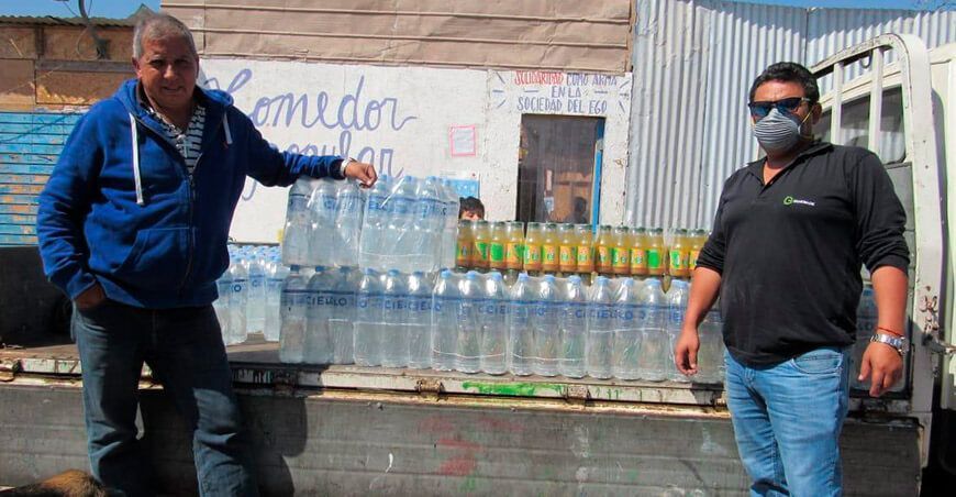 ISM realizó donación de más de 60 toneladas de bebidas y alimentos en 2023