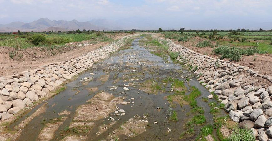 limpieza y descolmatación del Río Huamanzaña
