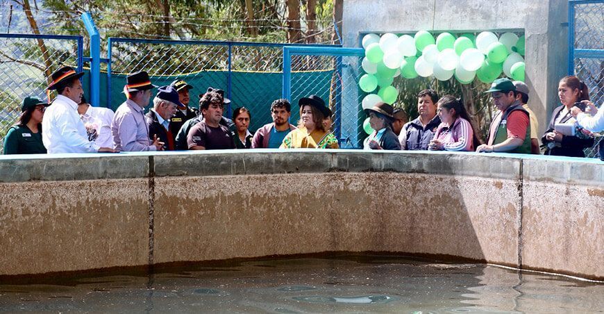 sistema de riego tecnificado en Andahuaylas en Apurímac Perú Midagri