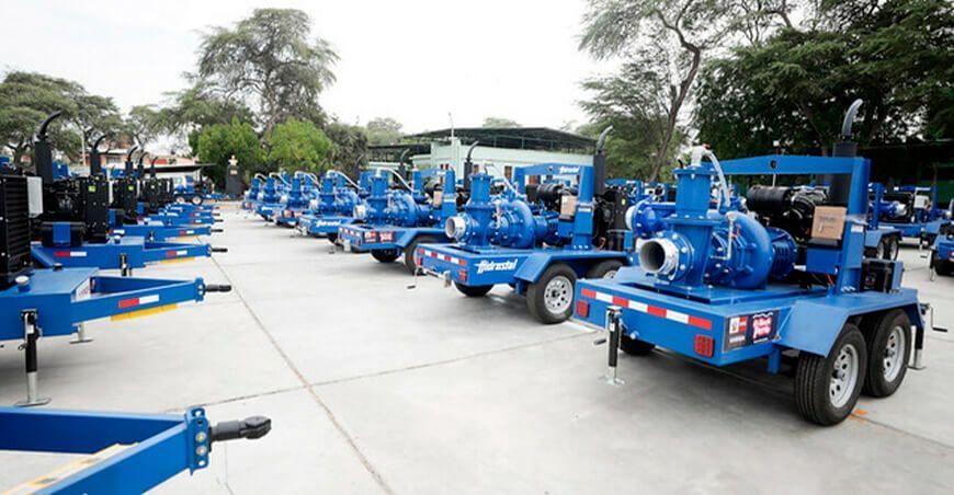 Vivienda entregó motobombas para atender posibles emergencias por lluvias en Piura Perú