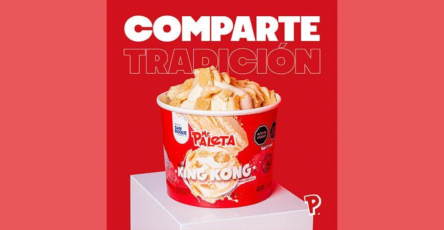 primer helado de king kong de San Roque Mr. Paleta