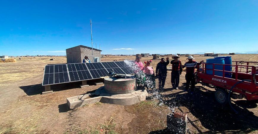 383 pozos de agua para enfrentar el déficit hídrico en Puno Perú