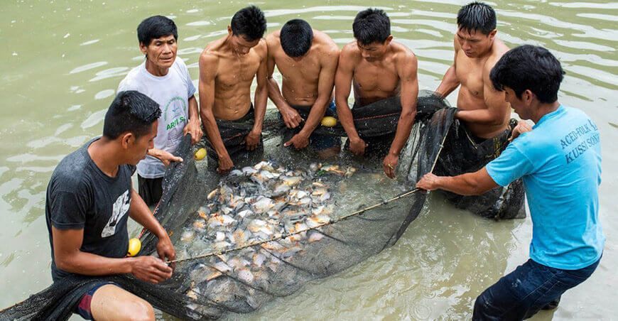 productores piscícolas crianza de peces paco Amazonía Perú
