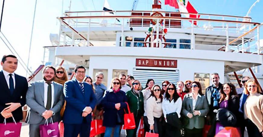 Promperú promociona nuestro país en la visita del BAP Unión a España