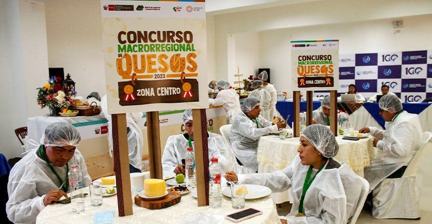 productores de quesos rueda de negocios Perú