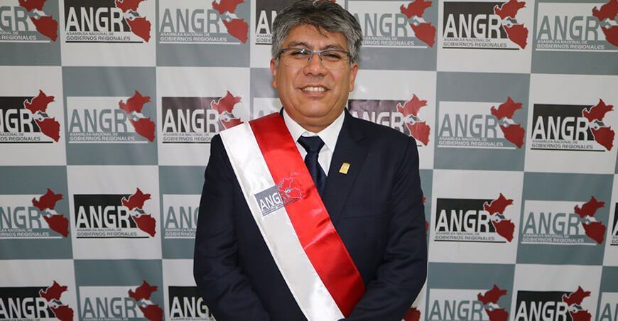 Werner Salcedo, nuevo presidente de la Asamblea Nacional de Gobiernos Regionales