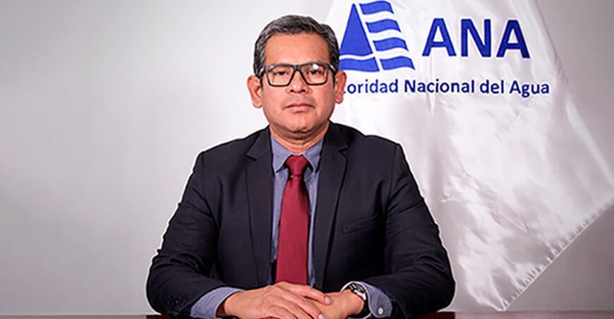 Alonzo Zapata Cornejo es el nuevo jefe de la Autoridad Nacional del Agua