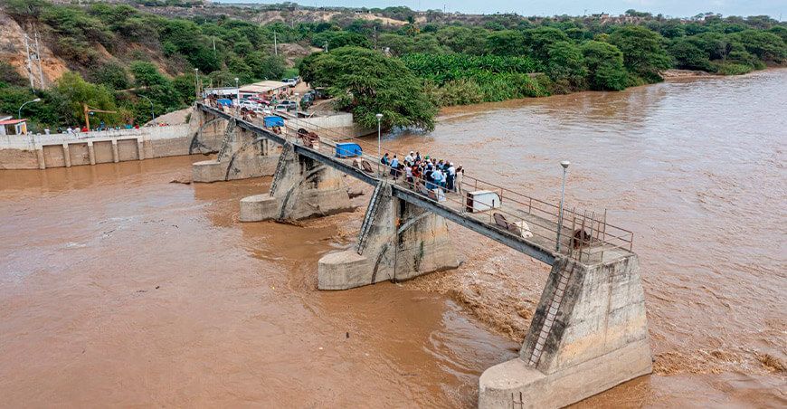 Iniciarán rehabilitación de bocatoma y canal de riego La Peña en Tumbes Perú