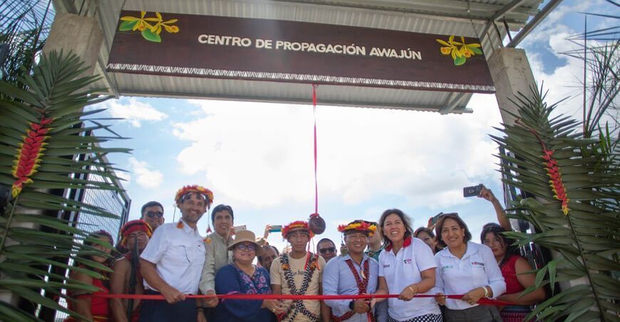 Inauguran primer centro de propagación autorizado de vainilla en comunidades indígenas en San Martín