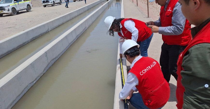 Contraloría advierte inconsistencias en prueba de línea de conducción del proyecto Lomas de Ilo