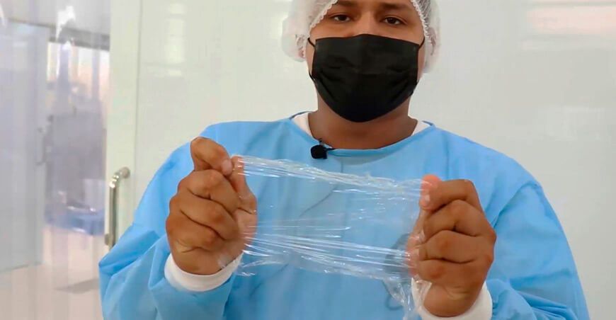 Crean prototipo de bolsas y empaques biodegradables a base de mucílago de yuca y pituca UNAP ITP Perú
