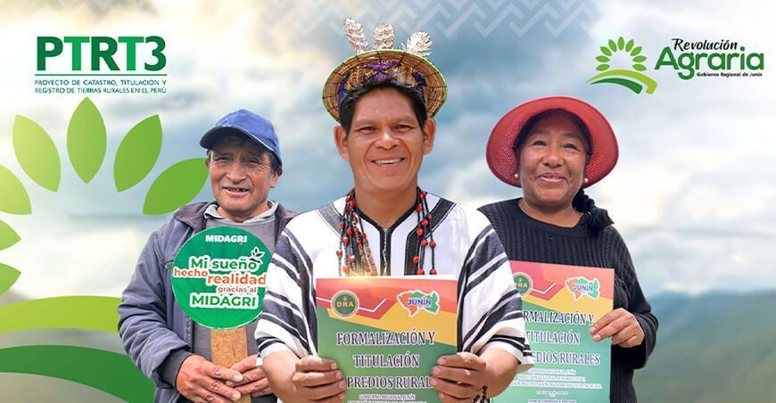entregan títulos de propiedad a comunidades nativas, campesinas e individuales