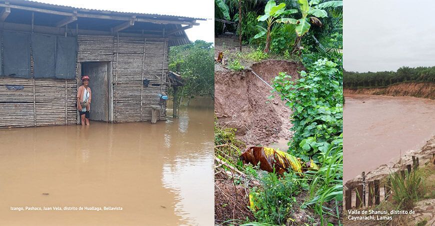 Estado de emergencia en San Martín por intensas lluvias Perú