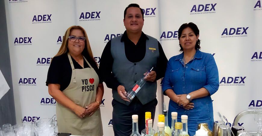 exportación de pisco Perú