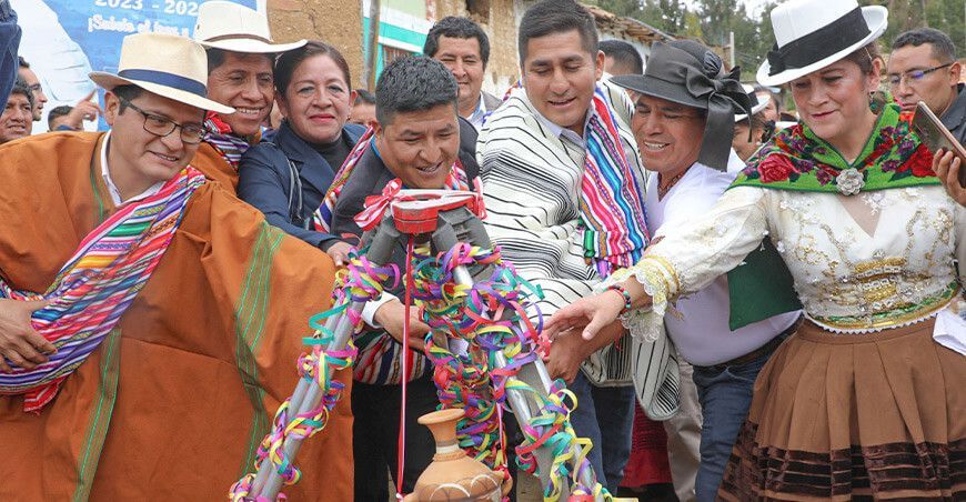 Con más de S/13 millones ejecutarán proyectos de riego en Jauja y Chupaca en Junín Perú