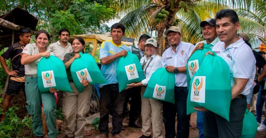 IIAP transfirió 5000 alevines de gamitana a piscicultores de Puerto Nuevo en Amazonas Perú