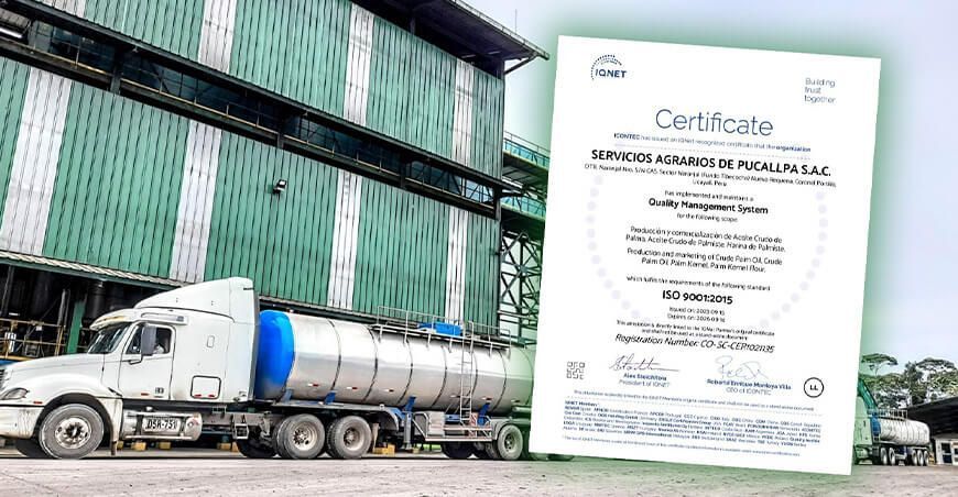 Ocho Sur recibe reconocimiento internacional ISO por tercera vez
