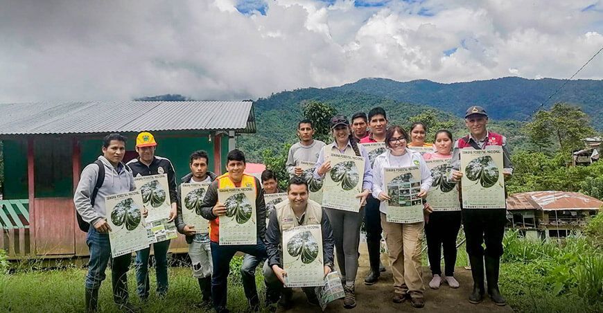 Instalarán vivero frutícola y forestal en el caserío José María Ugarteche en Huánuco Perú