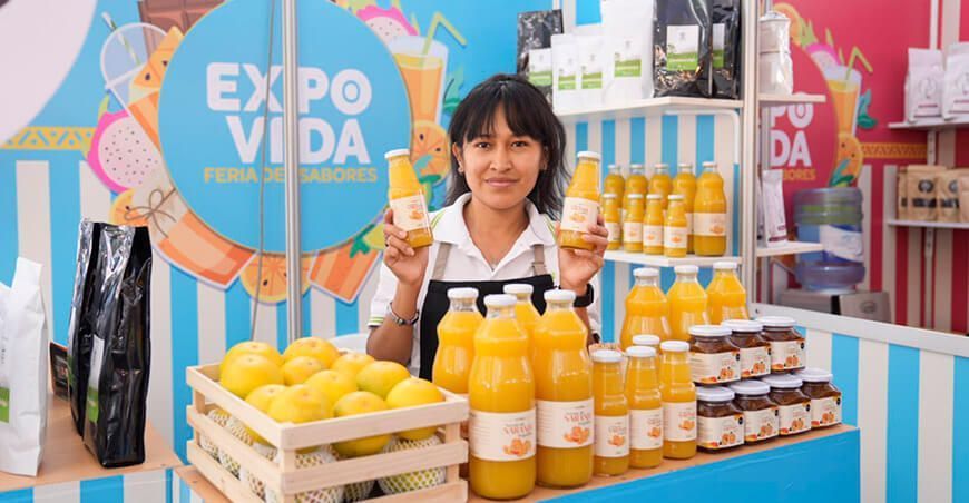 Feria Expovida Organizaciones ofertan sus productos en Miraflores