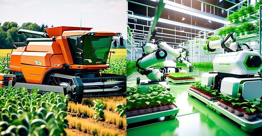 Automatización robótica Transformar la agricultura con innovación