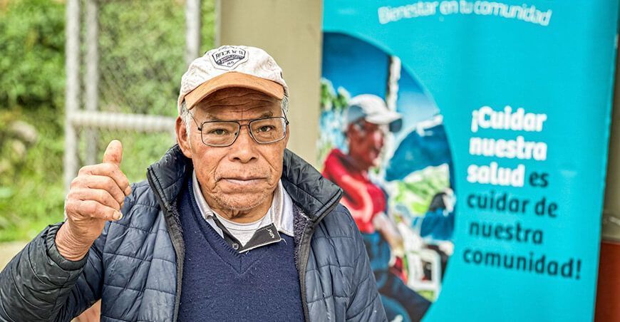 Inicia la atención médica especializada para adultos mayores en la Comunidad Campesina de Michiquillay en Cajamarca Perú