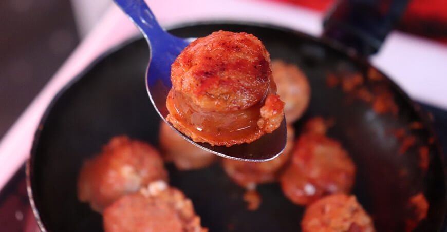 chorizo tipo calabresa de gamitana Perú Produce