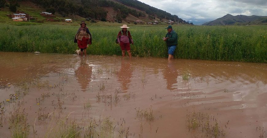 Declaran estado de emergencia en distritos por intensas lluvias Perú