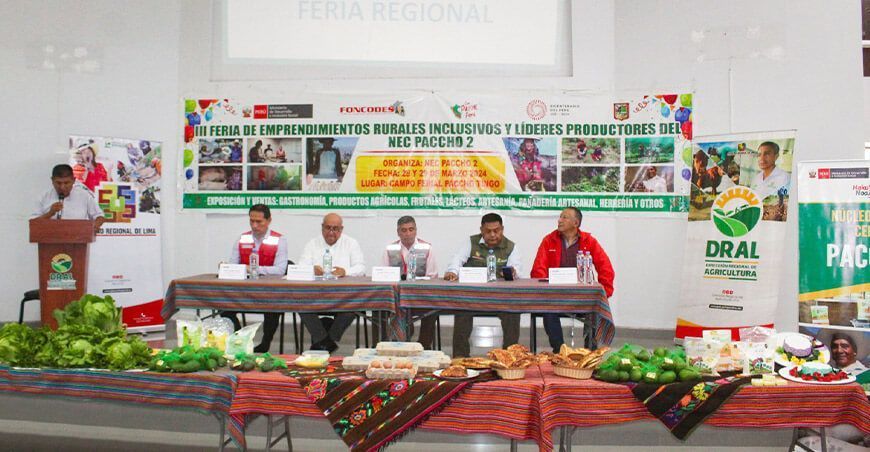 Participa en la III Feria de Emprendimientos Rurales de Paccho