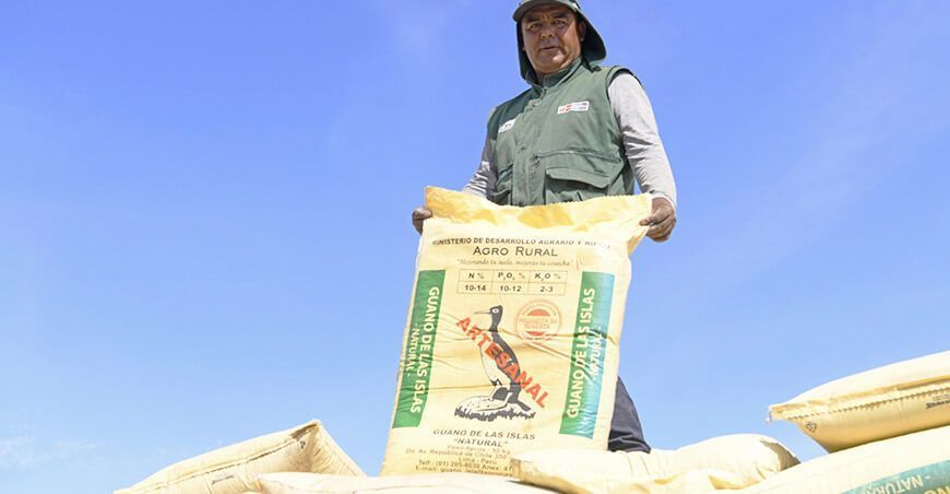guano de isla Agro Rural Perú