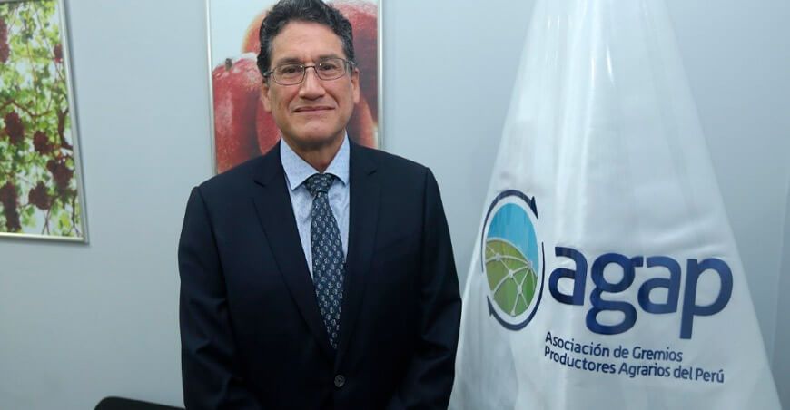 Ing. Ind. Gabriel Amaro Alzamora, presidente de la Asociación de Gremios Productores Agrarios del Perú.