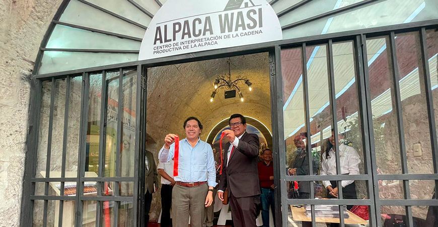 Implementan centro de interpretación “Alpaca Wasi” en Arequipa ITP Perú